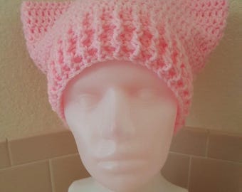 Pussyhat Project Hat, Pink Pussycat Hat, Women's Protest Hat, Official Pink Pussyhat Project, Women's Movement, Women's March Hat