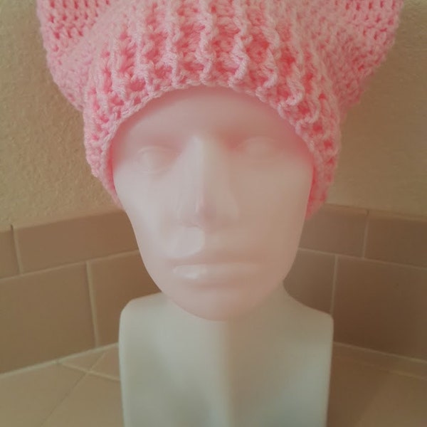 Pussyhat Project Hat, Pink Pussycat Hat, Women's Protest Hat, Official Pink Pussyhat Project, Women's Movement, Women's March Hat