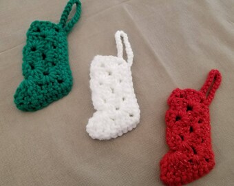 6 Christmas Decorations, Home Decor, Christmas Tree Decorations, Christmas Stockings, Christmas Gift Tags, Handmade Christmas Applique