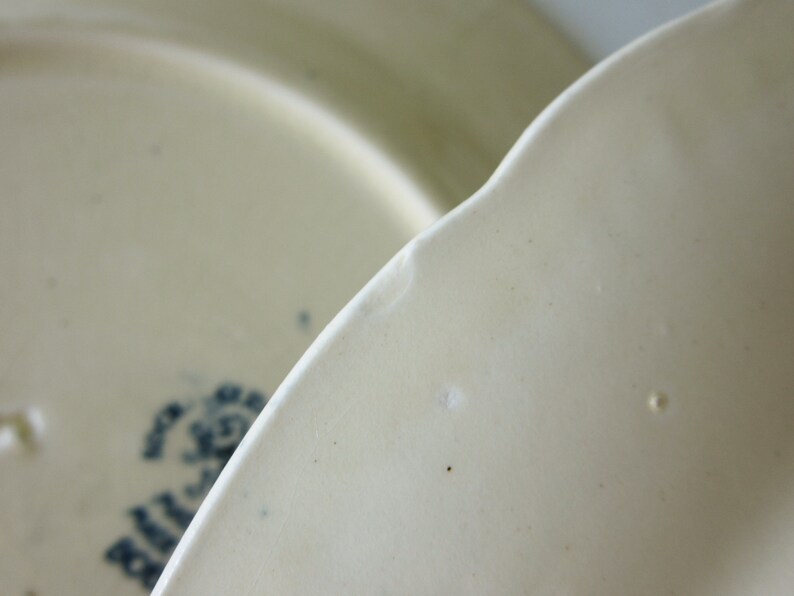 Vintage Societe Ceramique Maastricht Plate with Boerenhoeve Design 19083