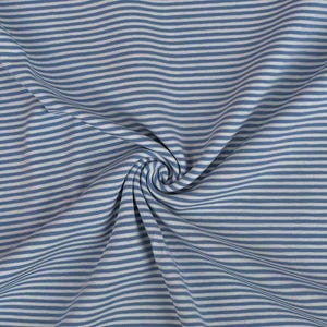 Jersey Tricot Cotton Fabric  softblue and Purpely bluej colour.