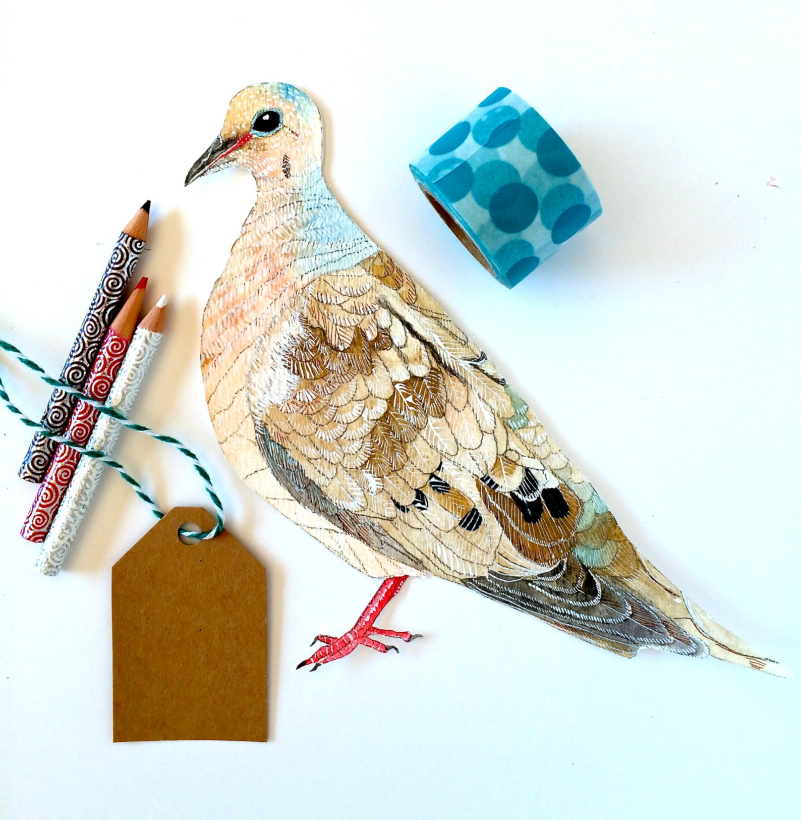 Mourning Dove Printable Card Kit | Mourning Dove Watercolor Clipart for ...