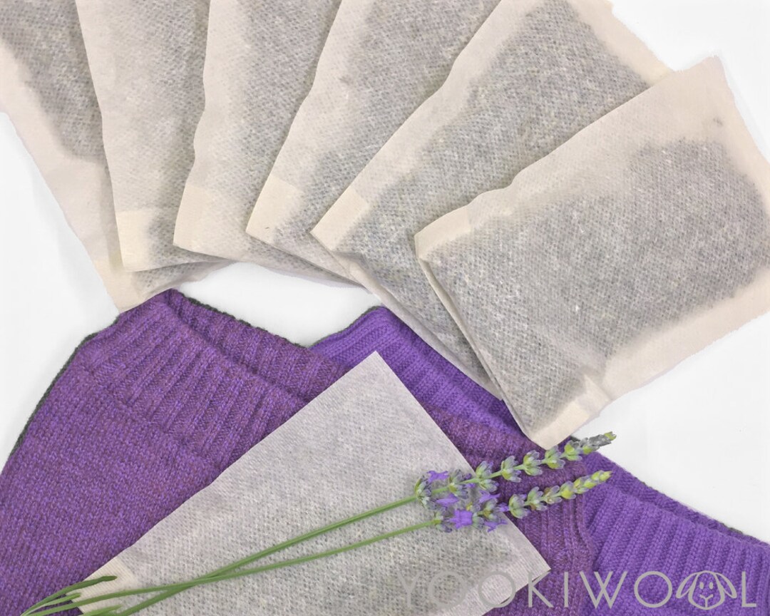 Organic Lavender Sachets Natural Moth Repellant Moth Away Bags Drawer