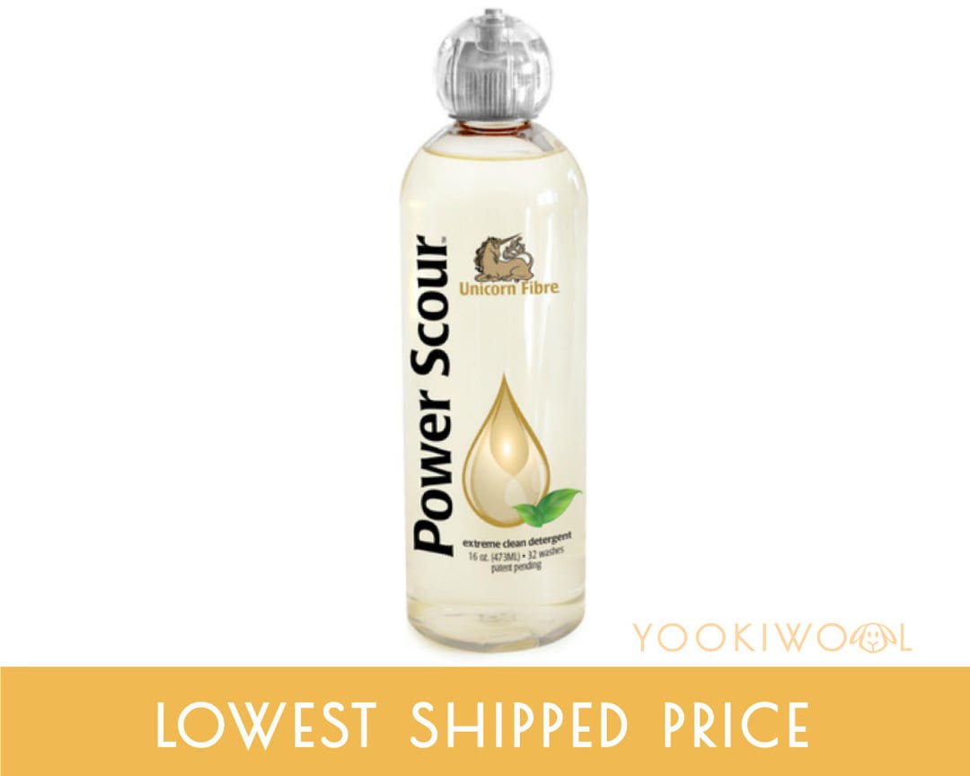 UNICORN POWER SCOUR Wool Fleece Degreaser Wool Wash Unicorn Wash Raw ...