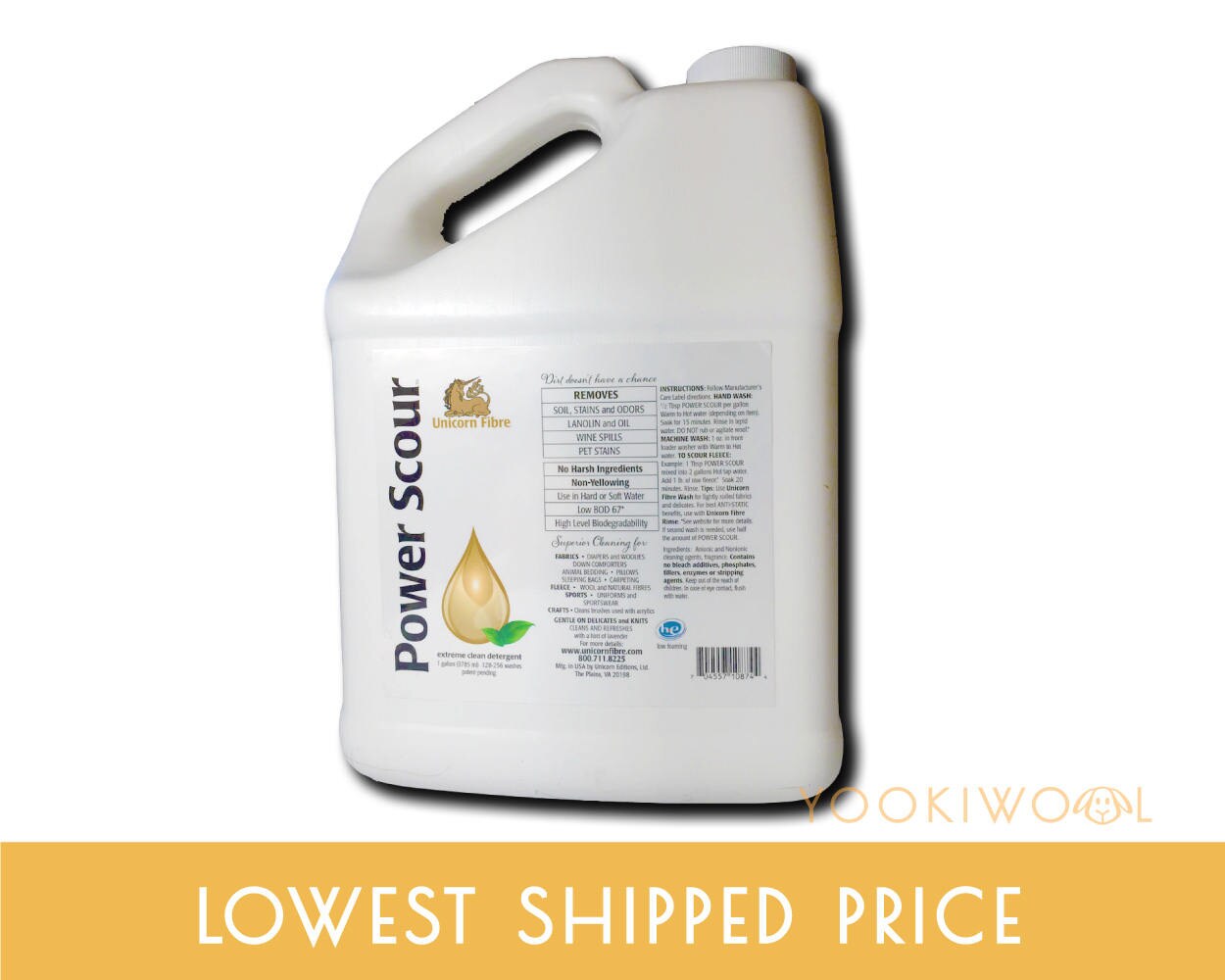 UNICORN POWER SCOUR Wool Fleece Degreaser Wool Wash | Etsy