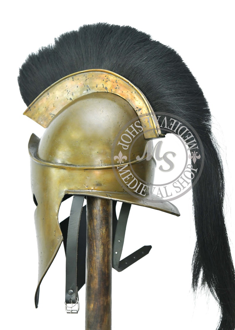 300 Movie King Spartan Helmet Leonidas Larp Armour Europe Etsy