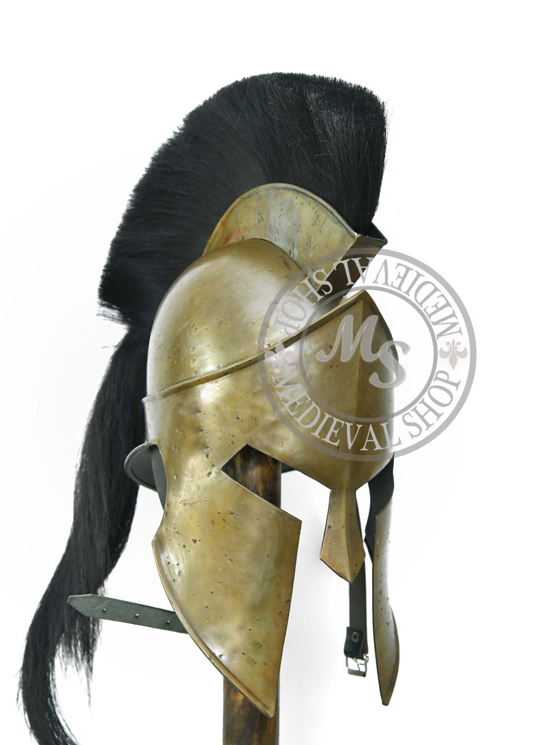 300 movie king spartan helmet leonidas larp Armour europe | Etsy