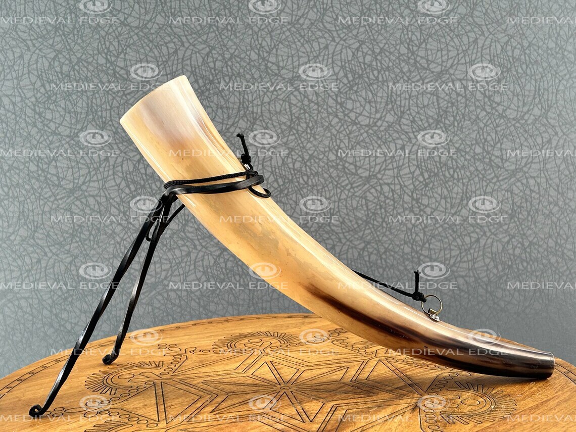 Viking blowing 2024 horn with mouthpiece