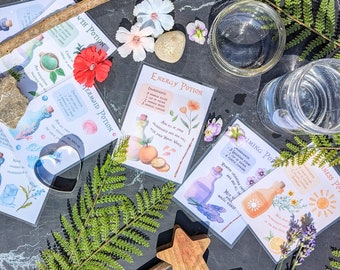 Mud Kitchen Potion Recipe Cards & Posters - Forest School Resources