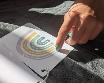 Tarjetas de ejercicios de respiración para niños: Yoga Mindfulness (Descarga digital)