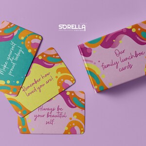 Mantras positifs imprimables d'affirmations de cartes de boîte à lunch - téléchargement numérique instantané - maternelle - école