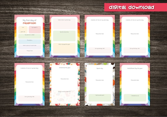 Primary School Journal - Reception - Year 6 - Kindergarten - 6th Grade