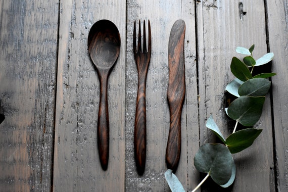 Unique shop cutlery set