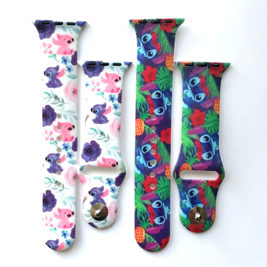 Disney stitch apple watch band deals