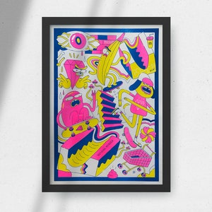 Nothing Meaner (A3 riso print)
