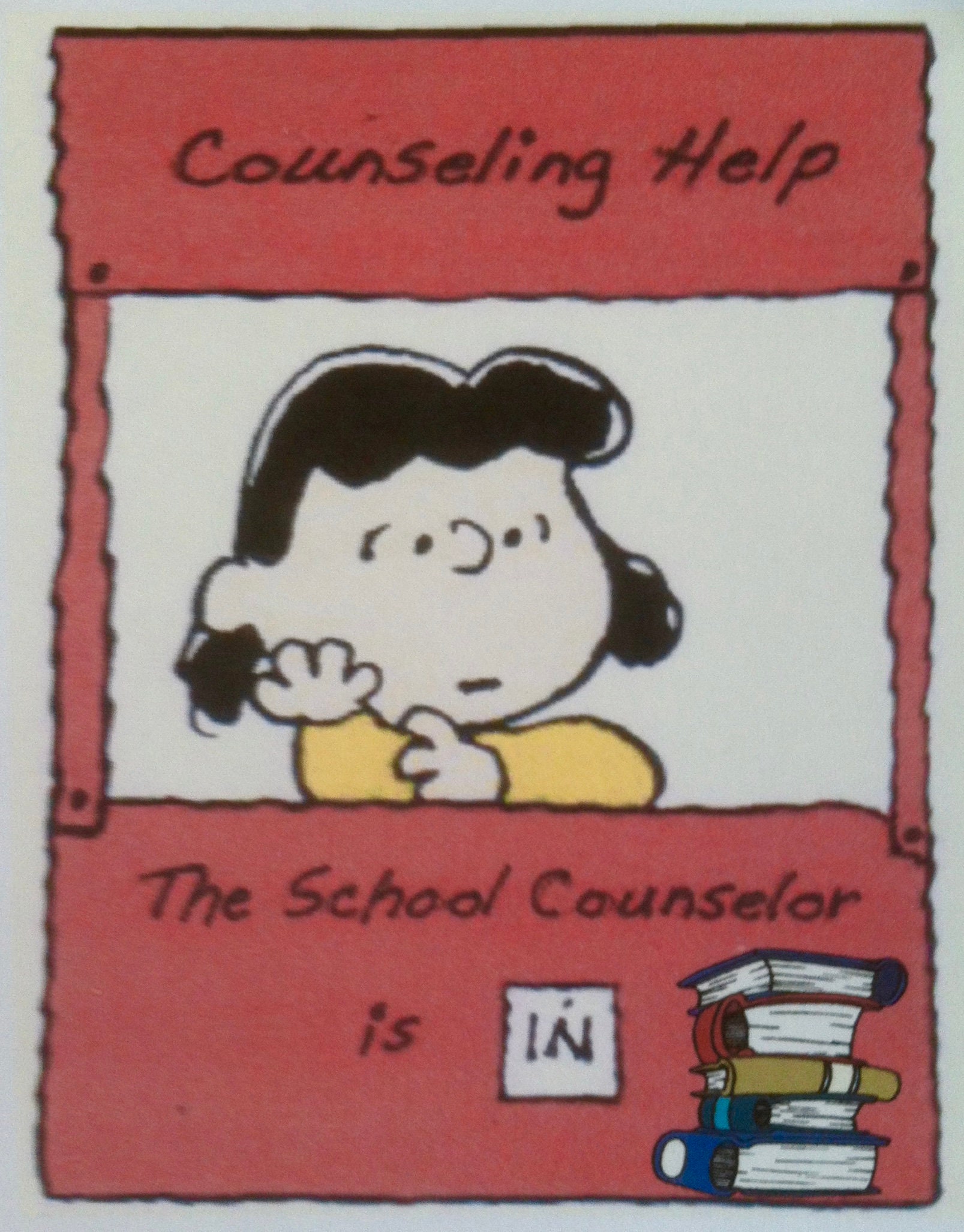 flexible of Lucy of Peanuts School Counselor Etsy