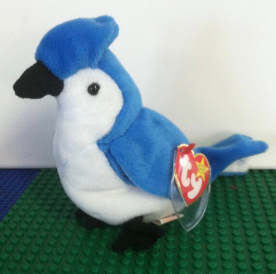 blue bird beanie baby