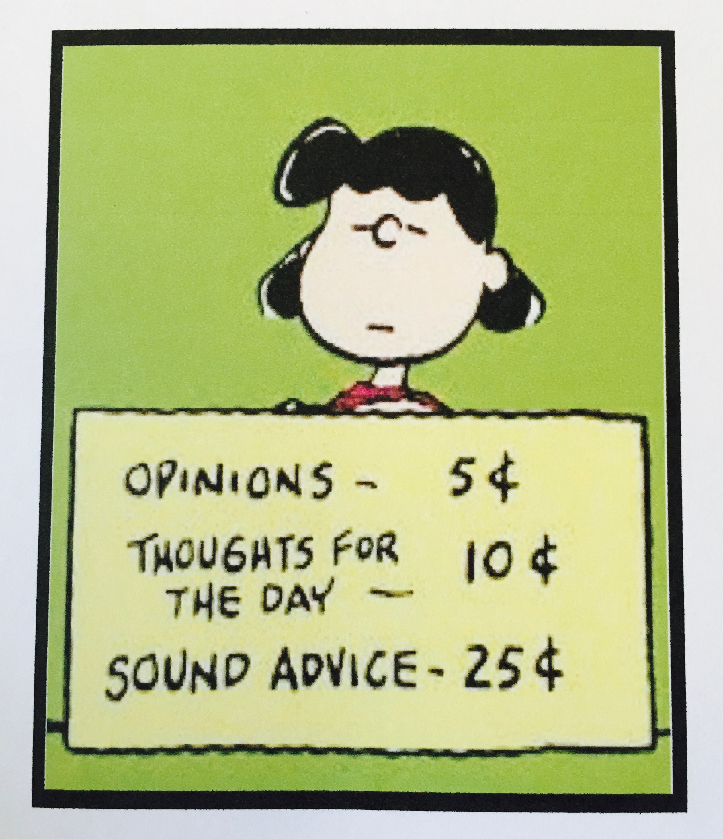 Magnet Lucy Van Pelt In Booth Opinions 4 X 5 Etsy