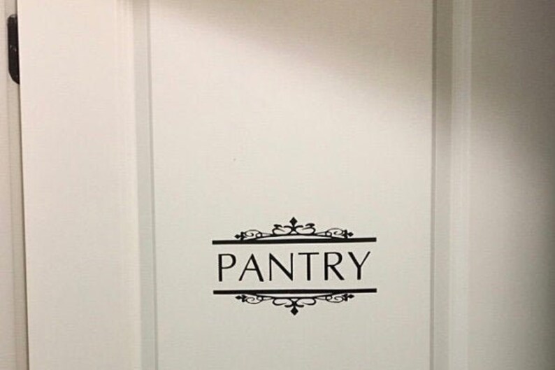 Pantry Door Decal 5 X 8 Etsy