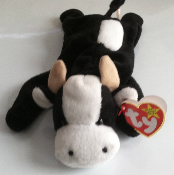 ty beanie baby cow