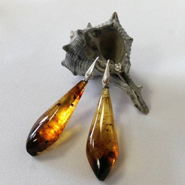 Orecchini Earrings Mexican Mexico Amber Ambar Amber