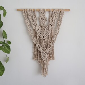 Unique Macrame Wall Hanging, Woven Wall Hanging, Yarn Wall Hanging