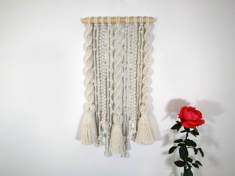 Boho Wall Decor Modern Macrame Wall Hanging CUSTOM ORDER Etsy