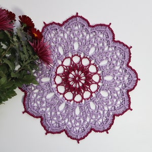 Crochet Doily, Girl&#39;s Room Decor