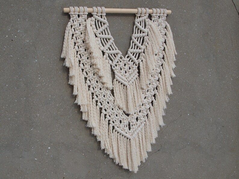 Scandinavian wall decor Bohemian wall hanging Living room ...