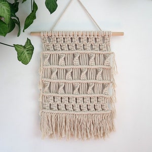 Macrame Muur Hangende, Boho Woonkamer, Boho Muur Decor, Hippie Muur Opknoping, Hippie Chic Decor, College Kamer Decor