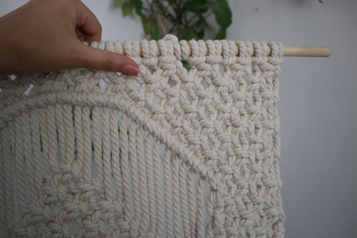 Home accents Living room wall decor Weaving wall hanging Etsy