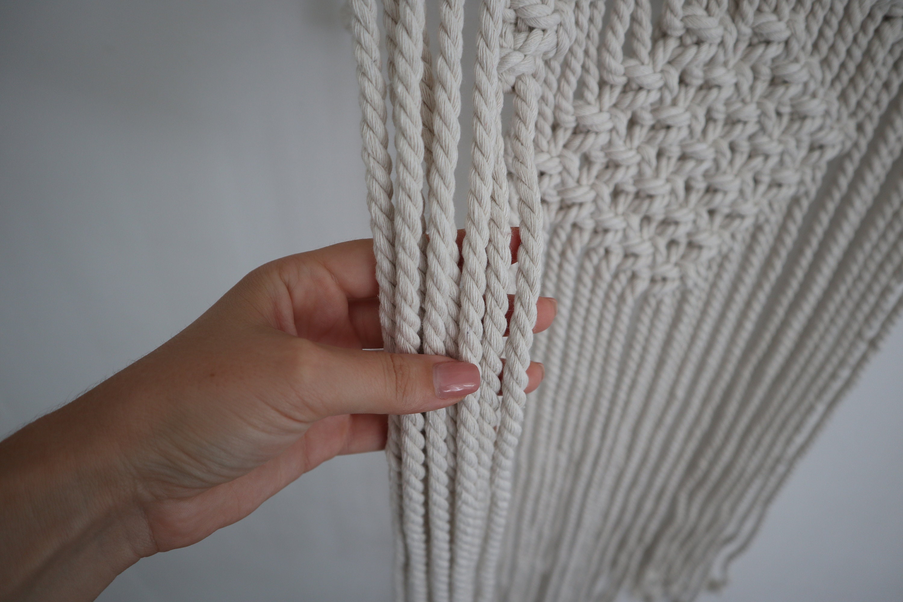 Macrame wall decor Rope wall hanging Bohemian decor Christmas Etsy