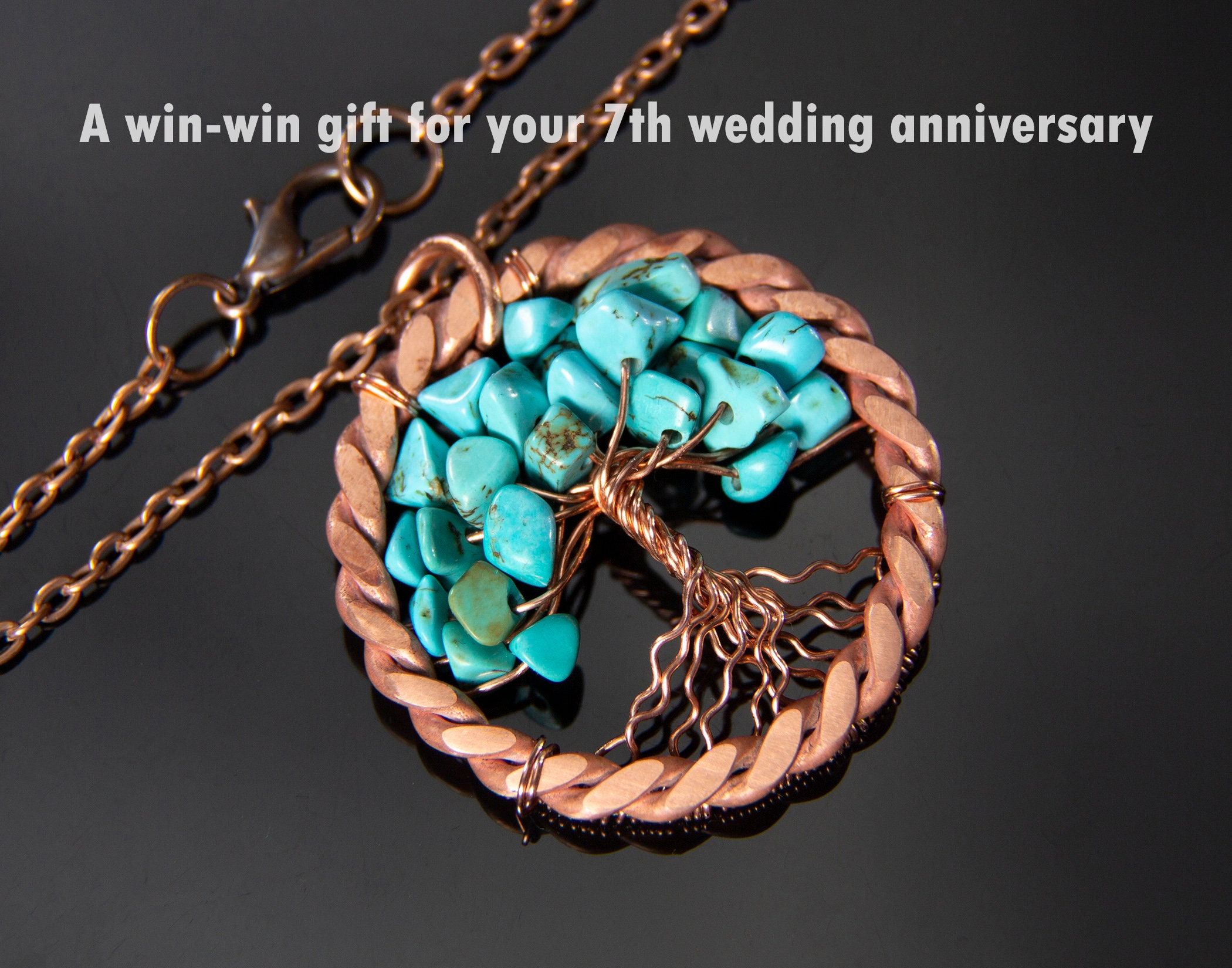 Copper anniversary gifts for women 7 year anniversary gift Etsy