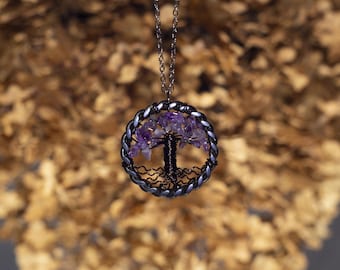 Iron anniversary gifts, 6th anniversary gift, pendant necklace steel anniversary gifts, 11th wedding anniversary,  iron gift for her wife