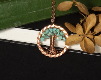 Copper anniversary gifts for her copper necklace anniversary gifts for her, copper jewelry 7th anniversary gift for her