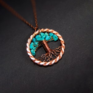 7 year anniversary gift copper for woman her, 7 th wedding anniversary gift for her, 7 wedding anniversary gift copper necklace
