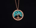 7th copper anniversary gift for woman 7 year anniversary gift for her wife copper jewelry necklace wedding gift product logo