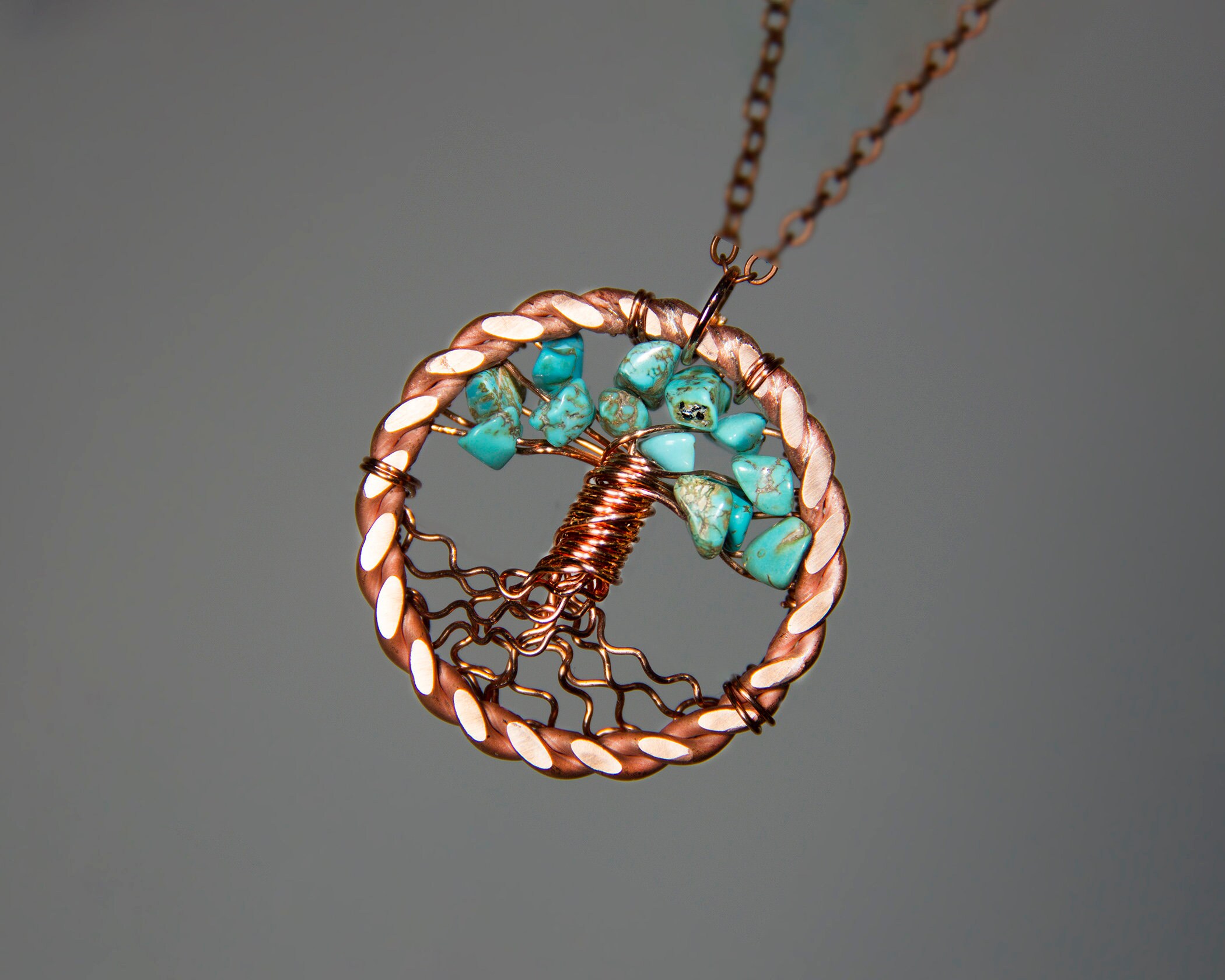 Collana Con Pietra Di Luna Turchese Donna – Albero Della Vita, Garofano O Farfalla In Argento 925, Regalo Per Festa Della Mamma