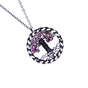 6th Anniversary Gift For Her, 6th Wedding Anniversary, Iron Twist Necklace, Iron Anniversary Gift, 6 Tally Marks, Sixth Anniversary Gift