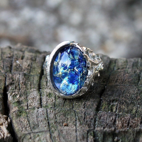 Dragon S Breath Opal Ring Mexican Fire Opal Ring Natural Etsy Dragon S Breath Opal Ring Mexican Fire Opal Ring Natural Etsy