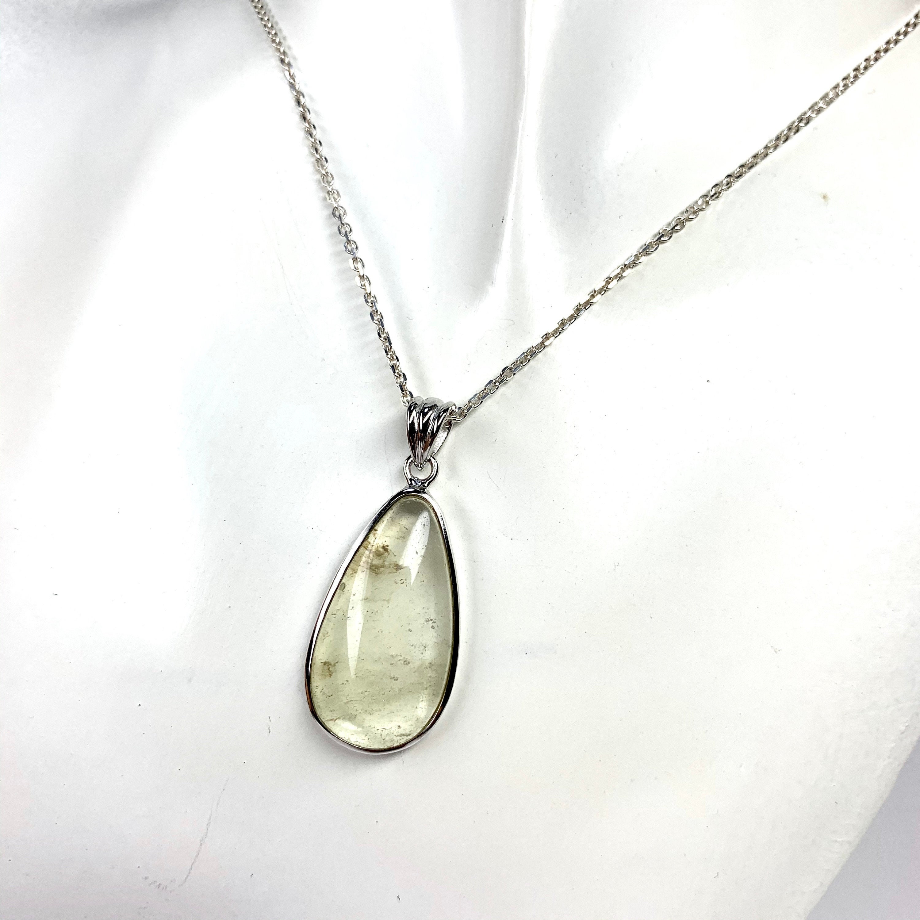 Libyan Desert Glass Necklace Libyan Glass Meteorite Etsy