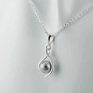 Collier en argent météorite / Collier Gibeon / Argent sterling / Fabriqué au Japon / Bijoux cadeaux / Bijoux CHARIS / image 5