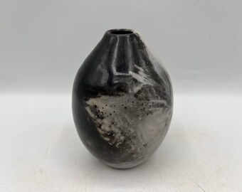 Smoke Fired Vessel / Ceramic / Pottery