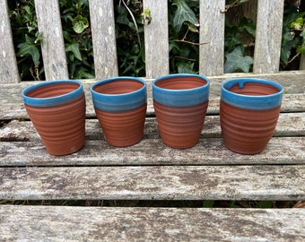 Ceramic Red Wine Cup / Handmade Pottery