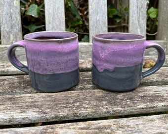 Ceramic macchiato Cup / Handmade Pottery / 200ml