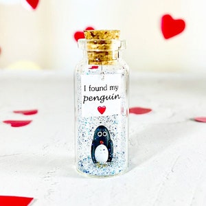 I love you Valentines Day boyfriend gift, Cute vday gift for her, Personalized girlfriend gift, valentines present for animal lover