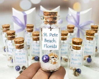 Beach wedding Favors, Bridal Shower Favors, Wedding Invitation, Party Favors, Wedding favors for guests, Wedding Party Gifts, Mermaid Party