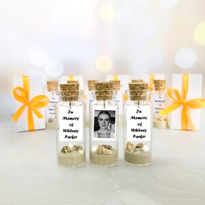 Daughter passing keepsake for funerals, Custom gifts for funeral guests, Personalized funeral favors, Celebration of life photo guest gifts