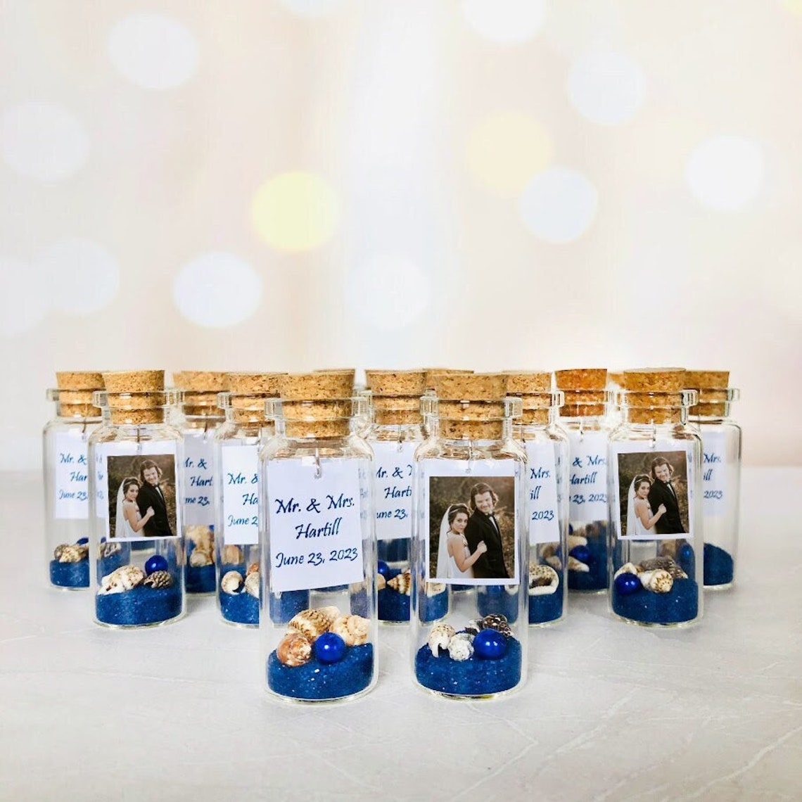 Royal Blue Wedding Favors For Guests In Bulk With photo image 1