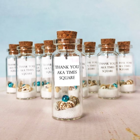 Mini botellas de cristal para guardar cuentas, adorno y mensajes.